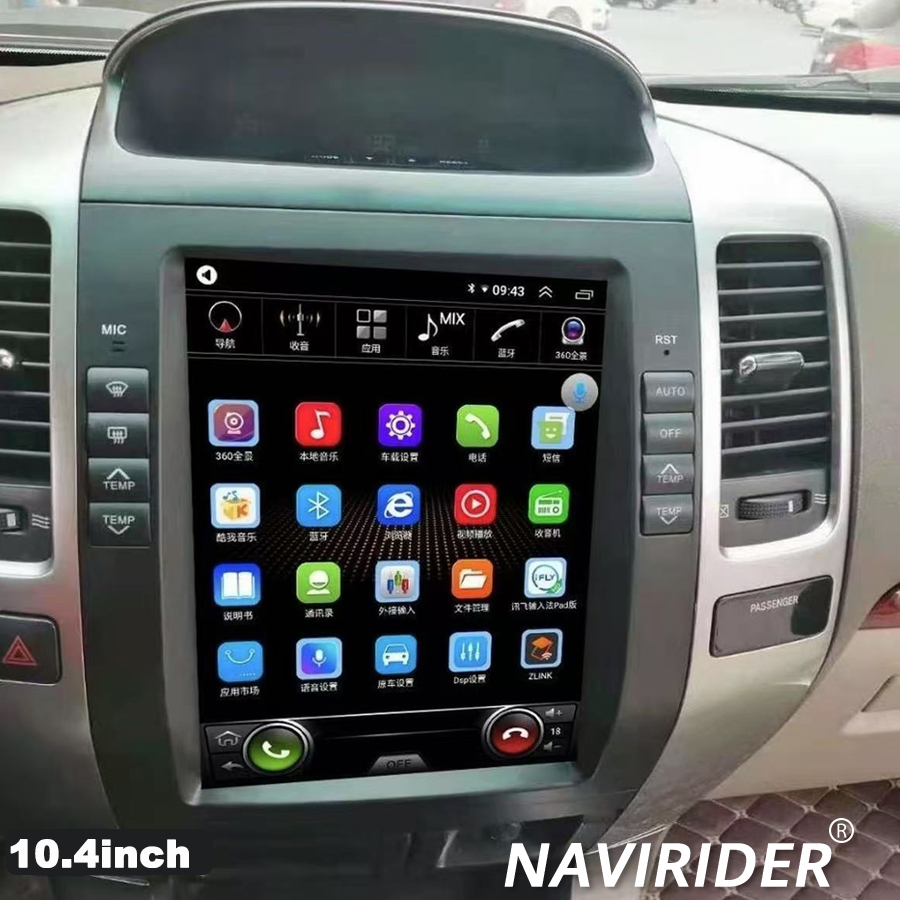 Audio Music Car - Radio Mobil Bluetooth Nirkabel Layar Vertikal