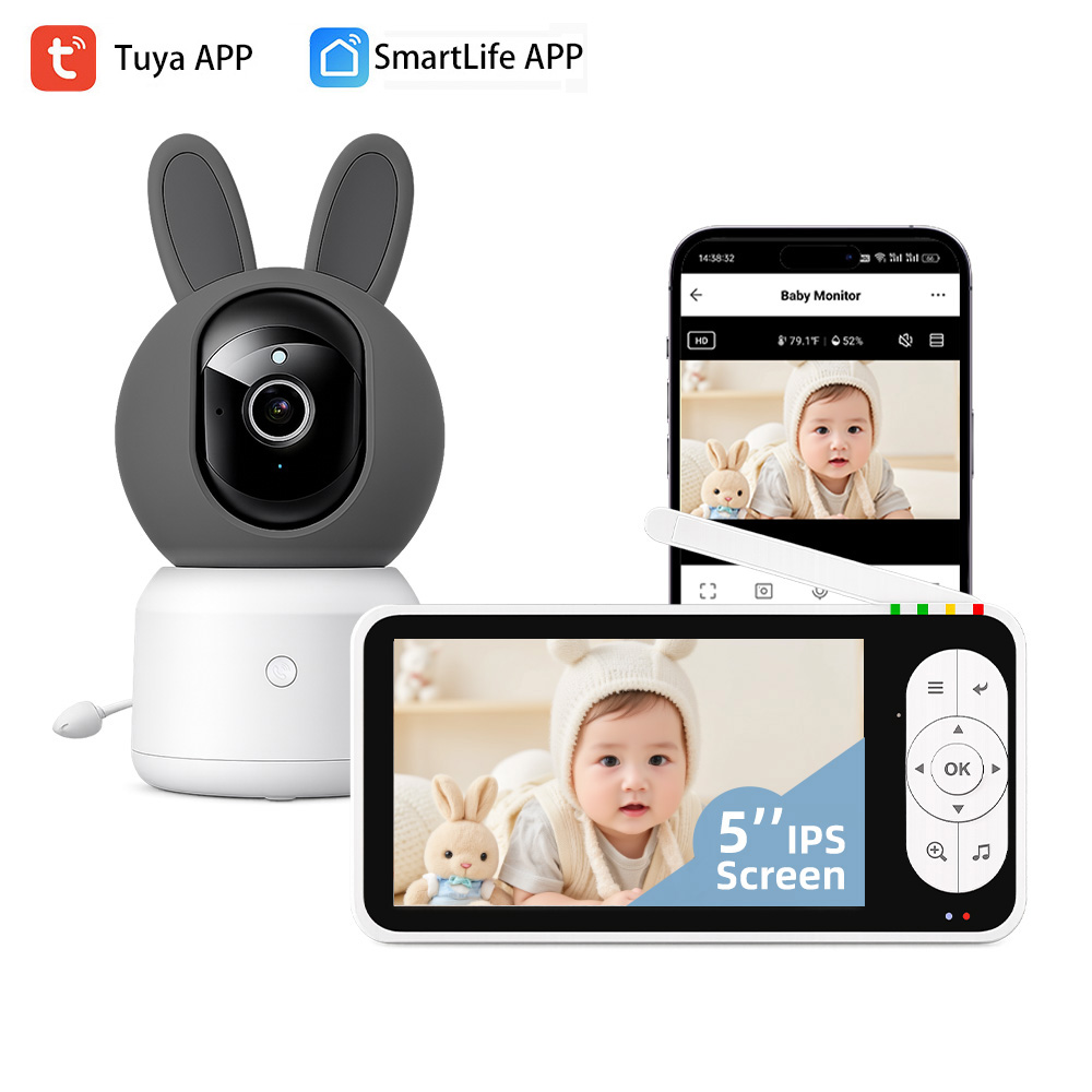 Audio Music Apps - Monitor Bayi WiFi Pintar Tuya dengan