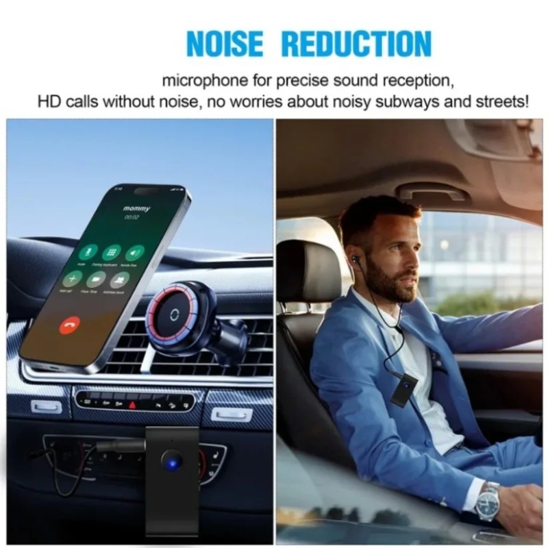 Audio Music Car - Penerima Audio Bluetooth 5.0 dengan Earphone