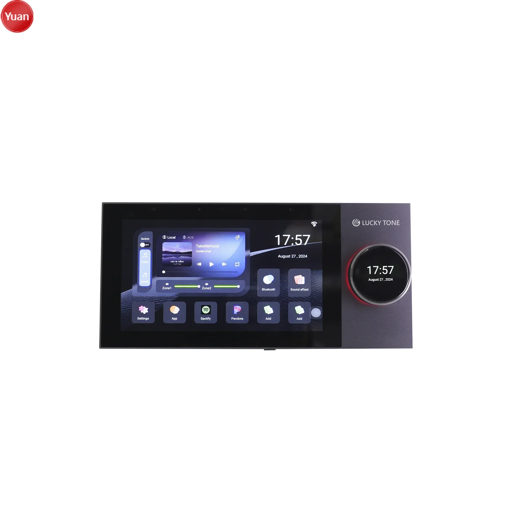 Audio Music Background - Panel Kontrol Rumah Pintar Tuya Zigbee
