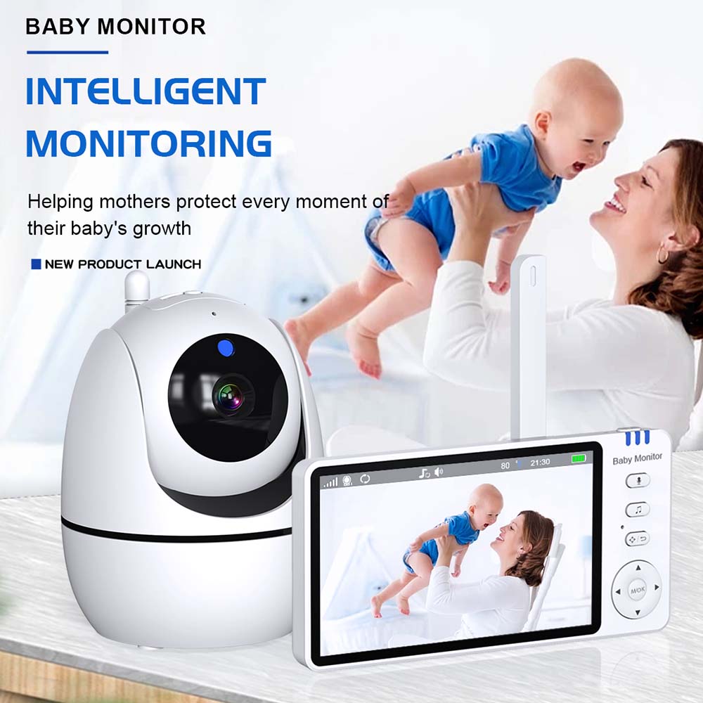 Monitor Bayi Video 5 Inch, Aud - Audio Music Kids ulasan dan harga