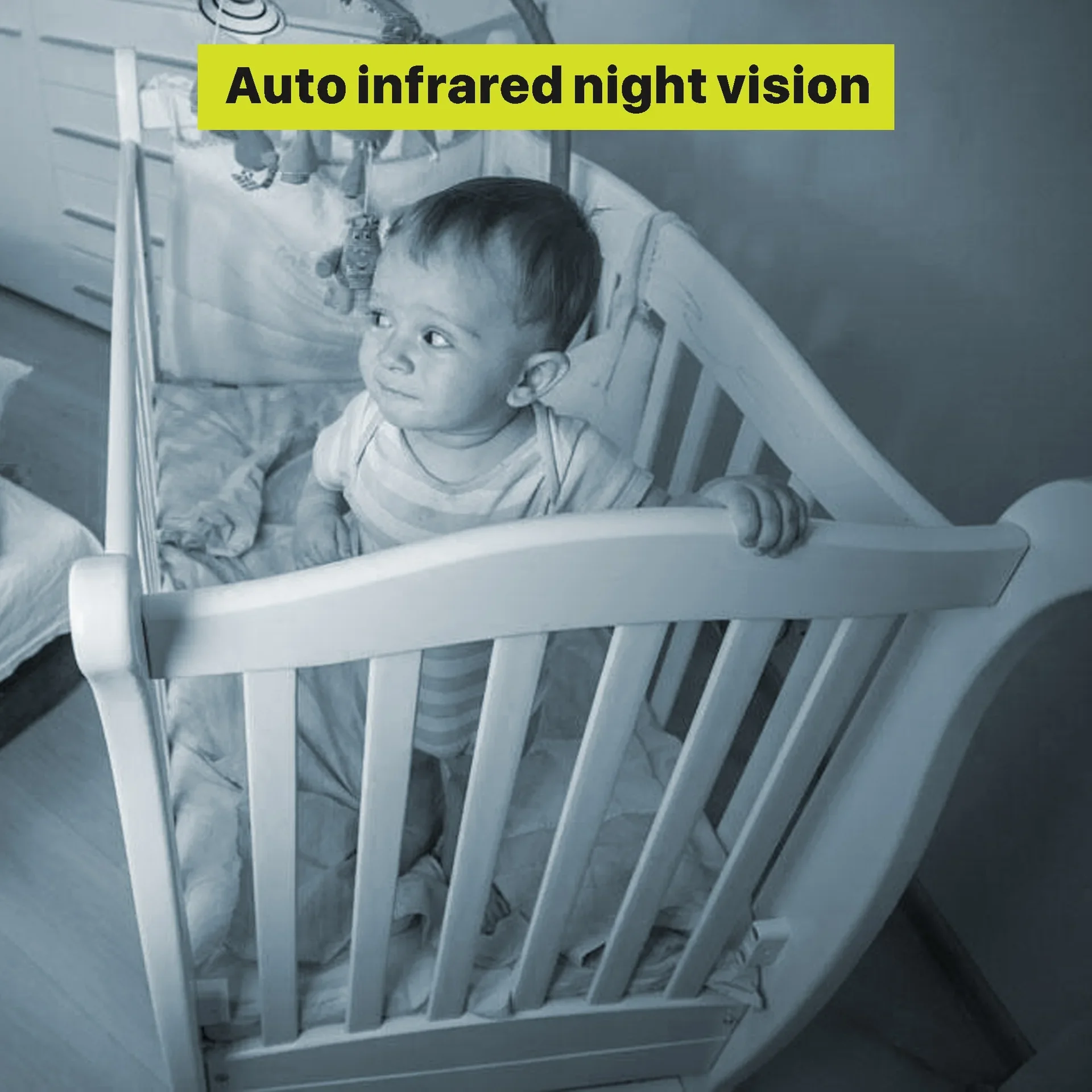 Monitor Bayi Video 5.0 Inch, D - Audio Music Kids ulasan dan harga