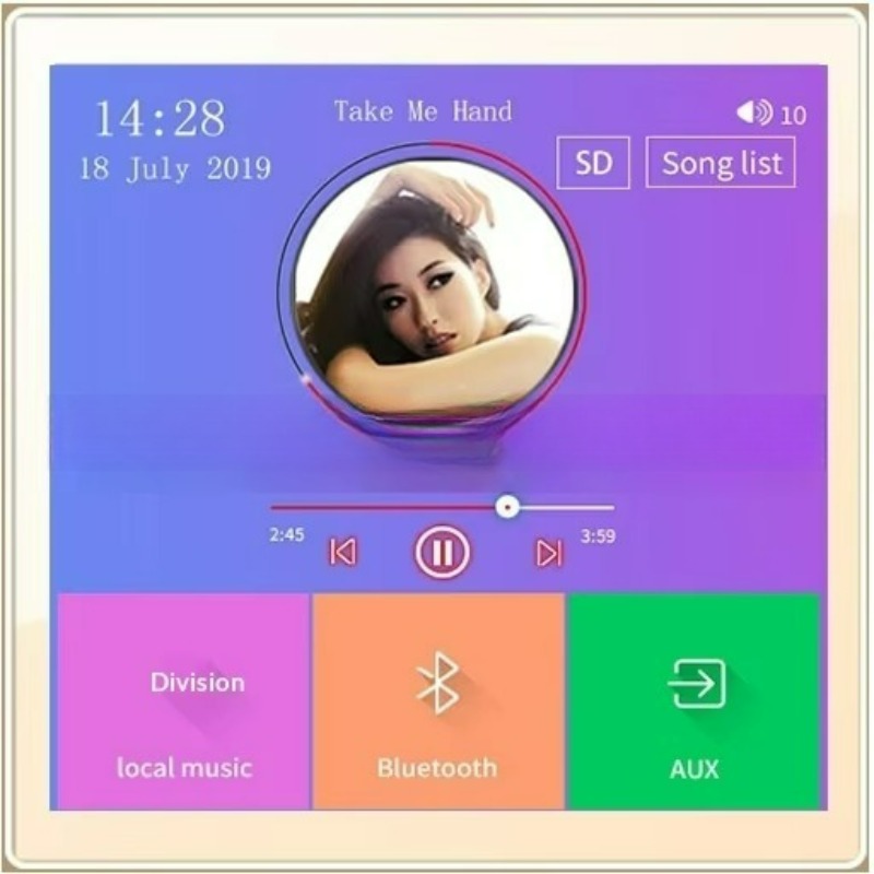 Pengontrol Musik Latar Dinding - Audio House Music ulasan dan harga
