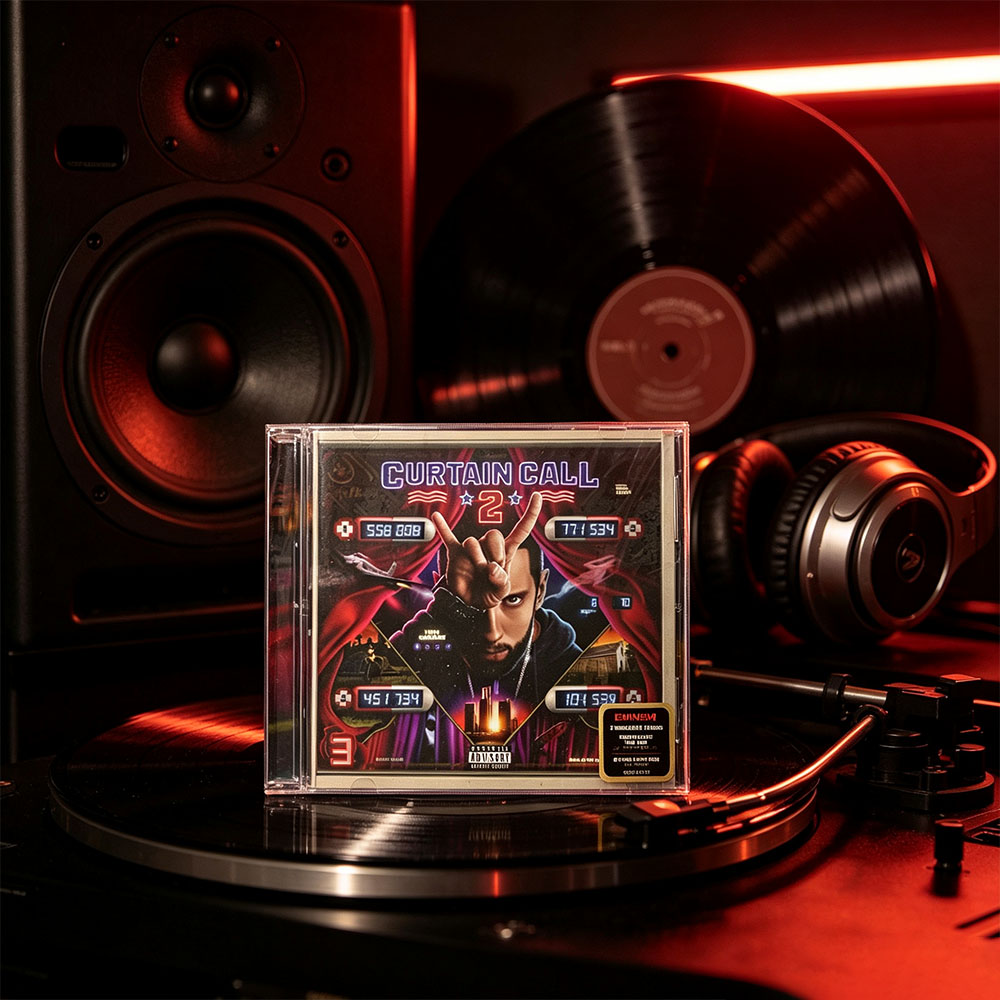 CD 'Curtain Call 2' Eminem Hip - Audio Music Hip Hop ulasan dan harga