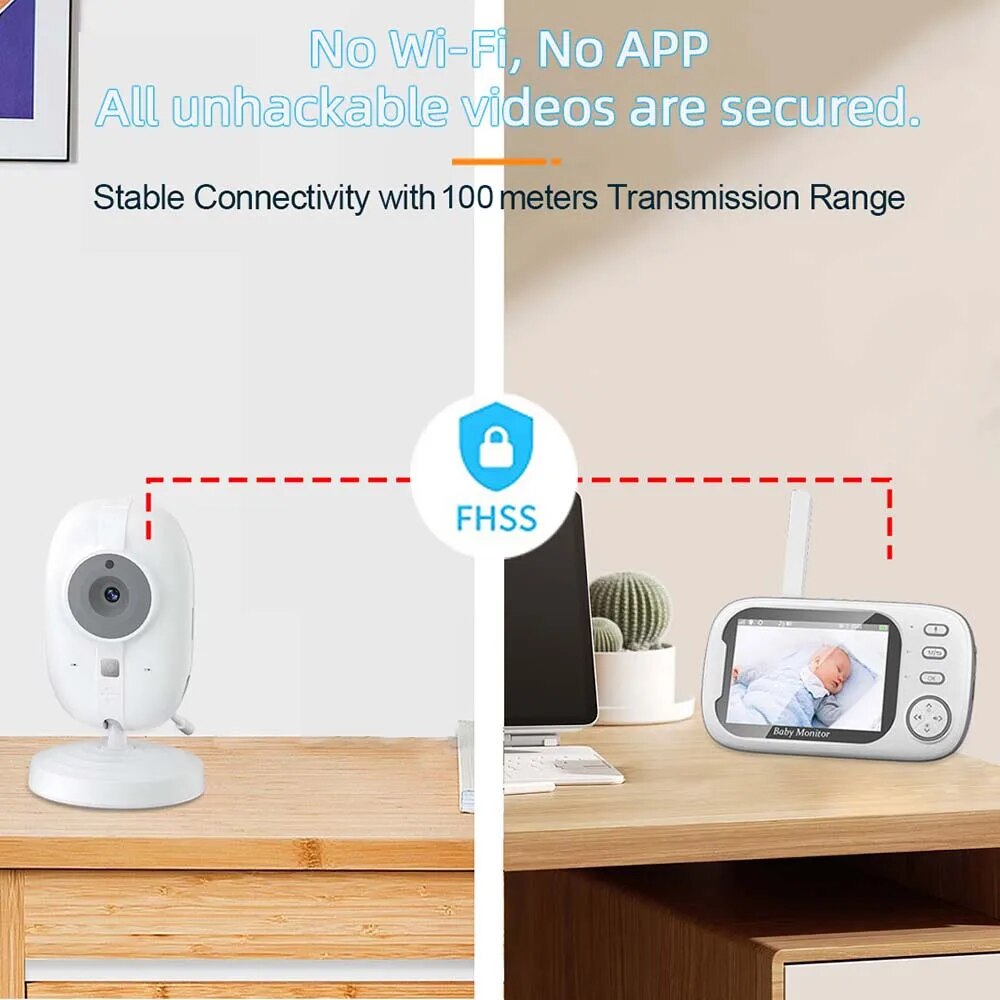 Monitor bayi Video 3.5 inci, A - Audio Music Kids ulasan dan harga