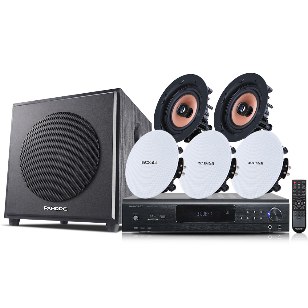 5.1 Set Speaker Plafon Home Th - Audio Music Background ulasan dan harga
