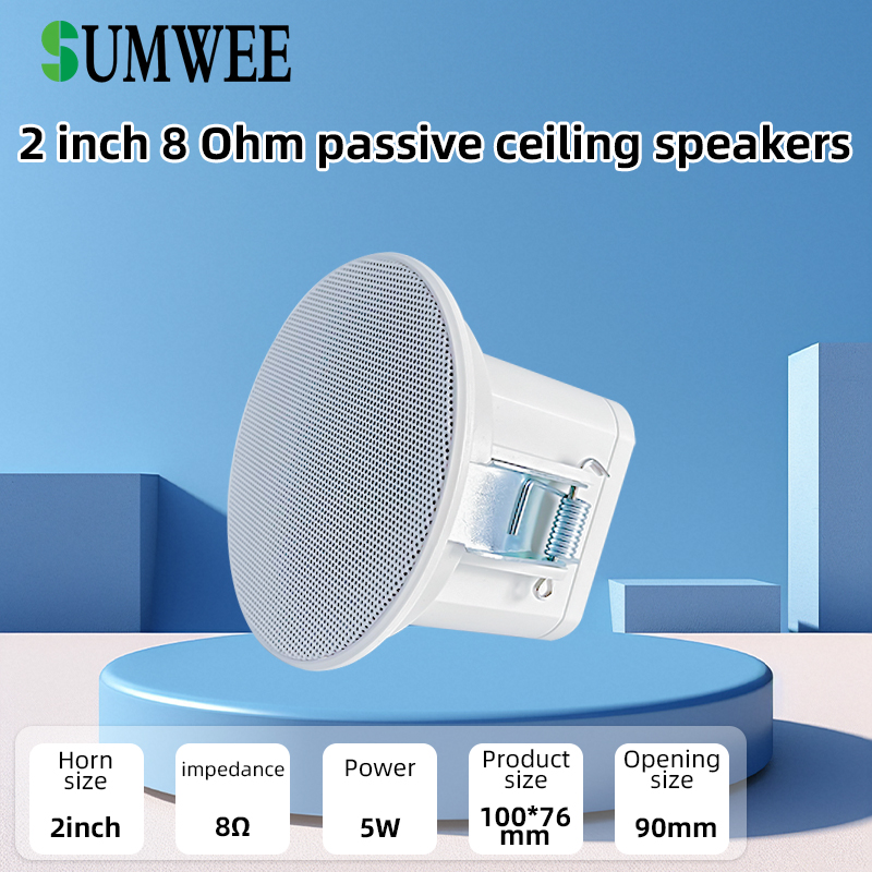 Speaker Langit-langit Mini 2 I - Audio Music Background ulasan dan harga